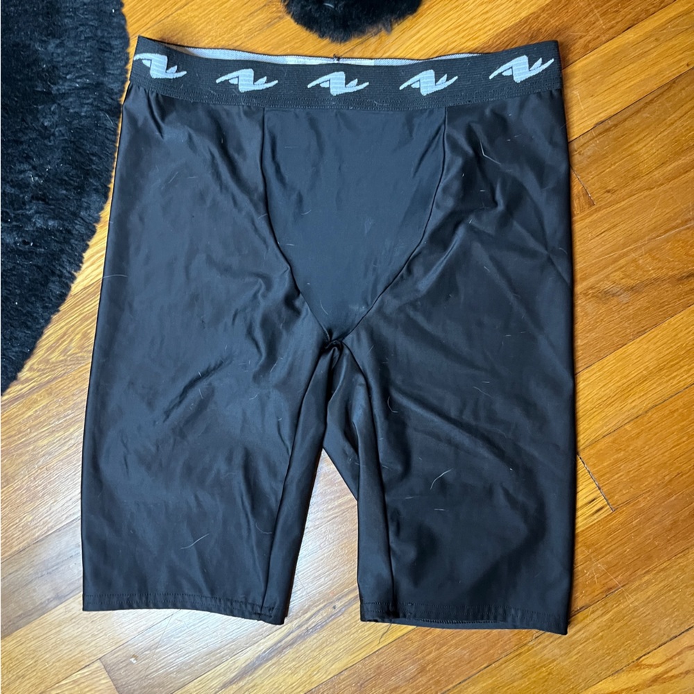 Athletic Works Men’s Black Compression Shorts Size Large